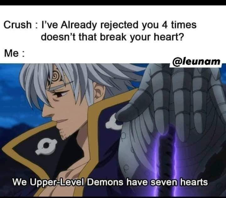 Seven deadly sins Memes Seven hearts