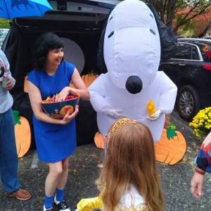 Snoopy and Lucy ARBC trunk or treat 2022 Greenville 