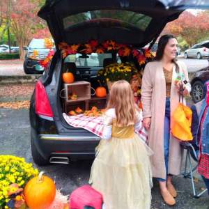 ARBC trunk or treat 2022 Greenville pumpkin car