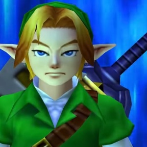 Link wakes up with The Master Sword at the Temple of Time The Legend of Zelda Ocarina of Time Nintendo 64 Nintendo 3DS 